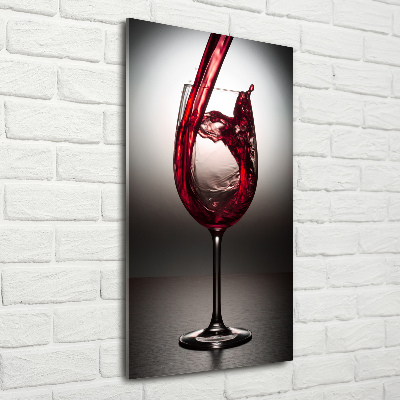 Acrylique tableau Vin rouge