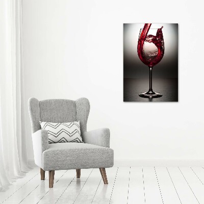 Acrylique tableau Vin rouge