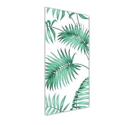 Acrylique tableau Feuilles tropicales palmier