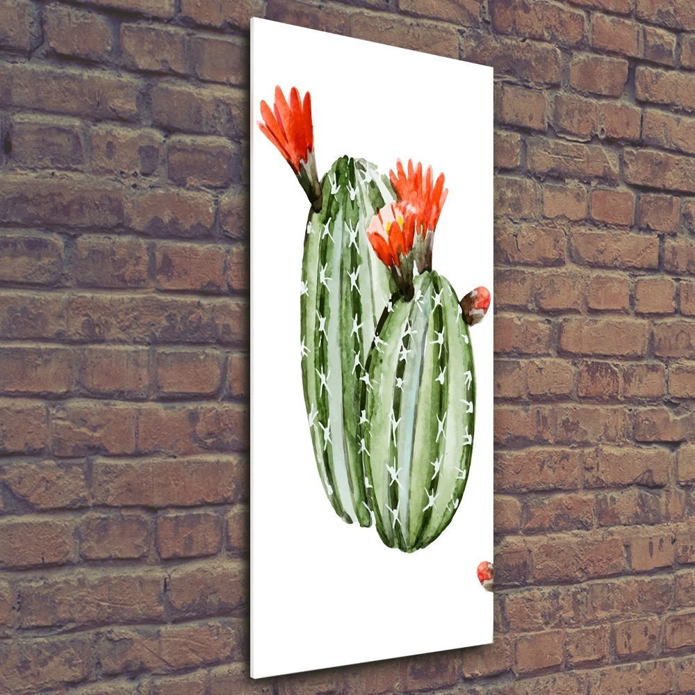 Acrylique tableau Cactus