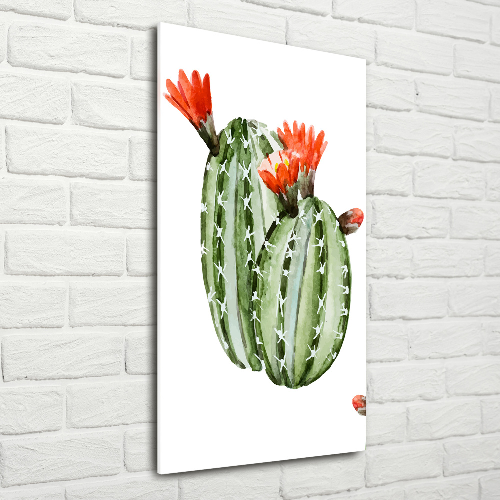 Acrylique tableau Cactus