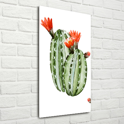 Acrylique tableau Cactus