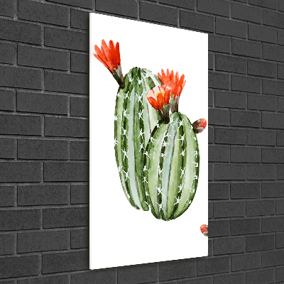 Acrylique tableau Cactus