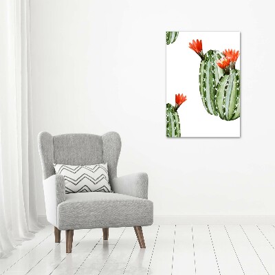 Acrylique tableau Cactus