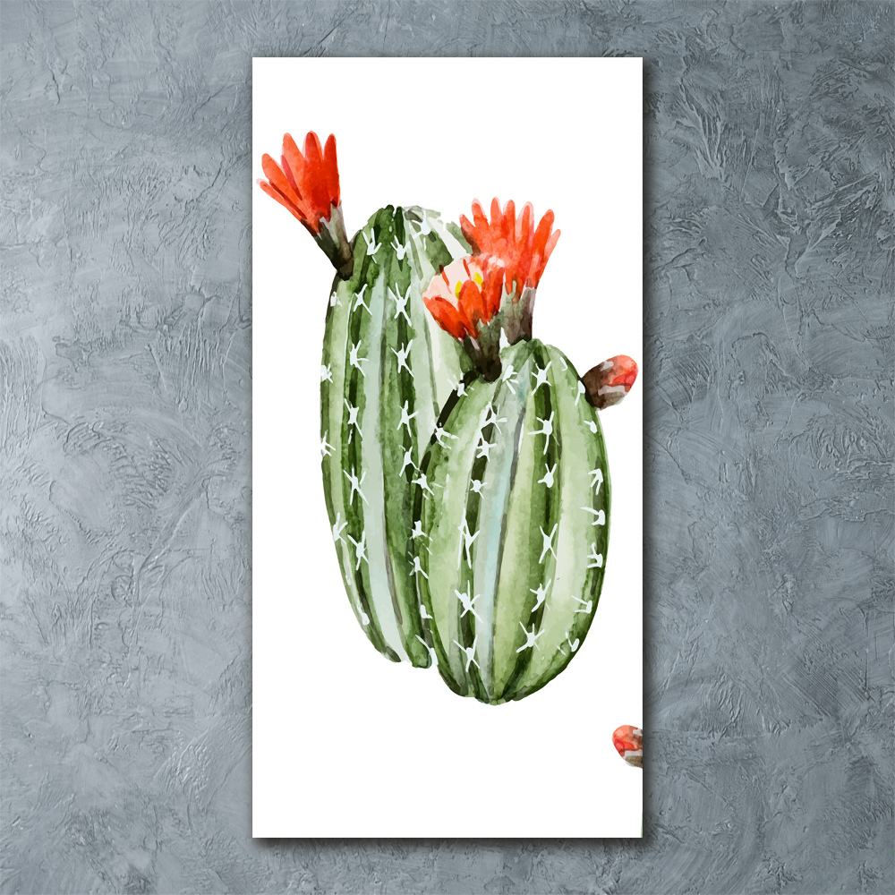 Acrylique tableau Cactus