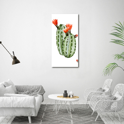 Acrylique tableau Cactus