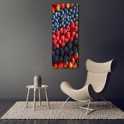 Tableau acrylique Fruits des bois