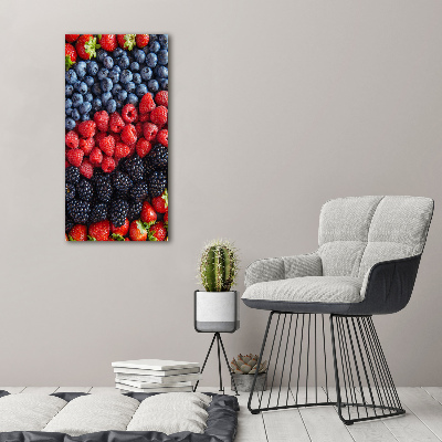 Tableau acrylique Fruits des bois