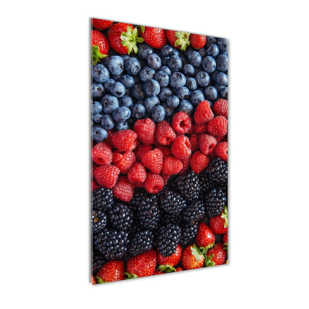 Tableau acrylique Fruits des bois