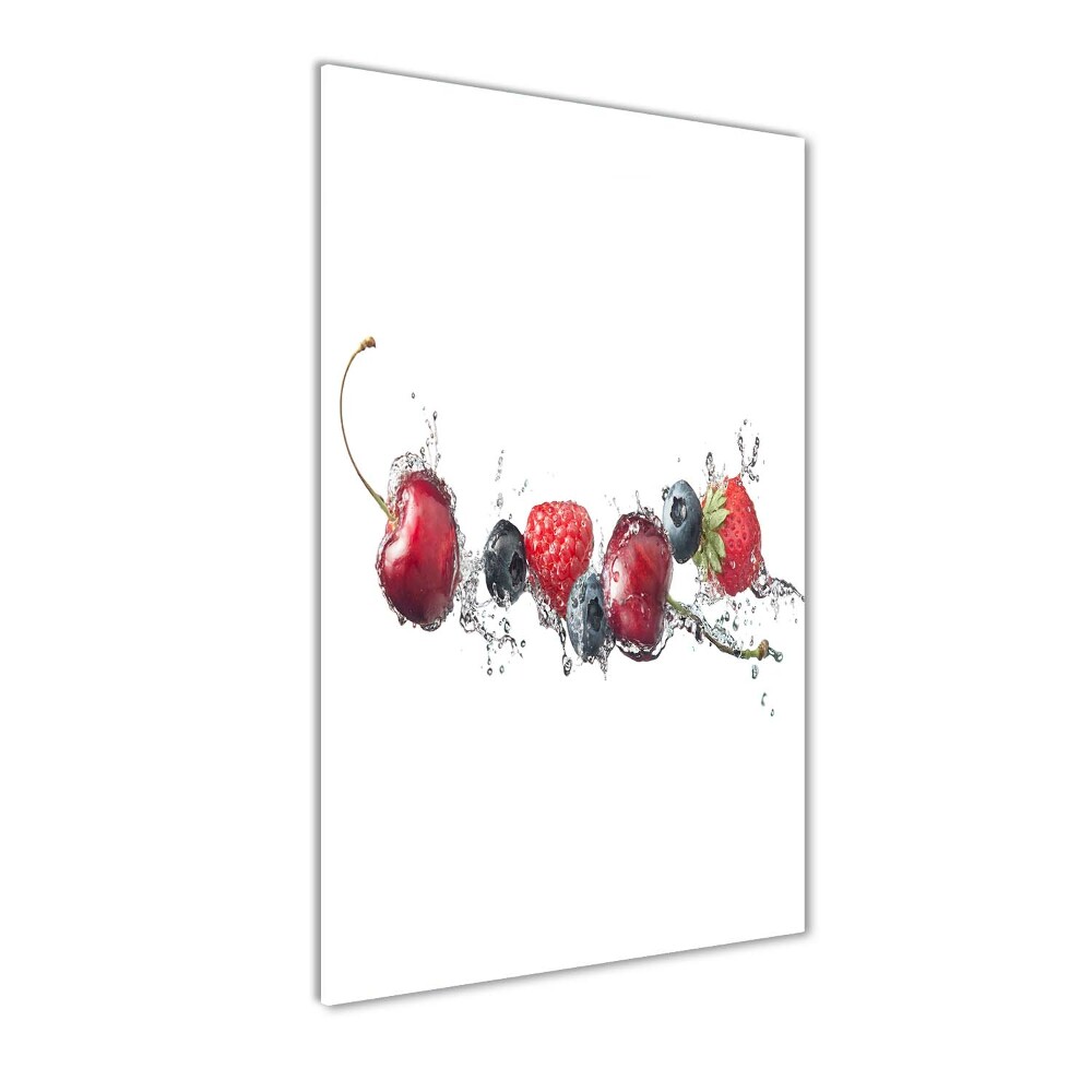 Tableau verre acrylique Fruits des bois