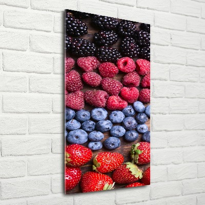 Tableau sur verre acrylique Fruits de forêt