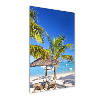 Acrylique tableau Plage tropicale