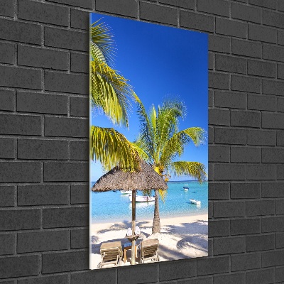 Acrylique tableau Plage tropicale