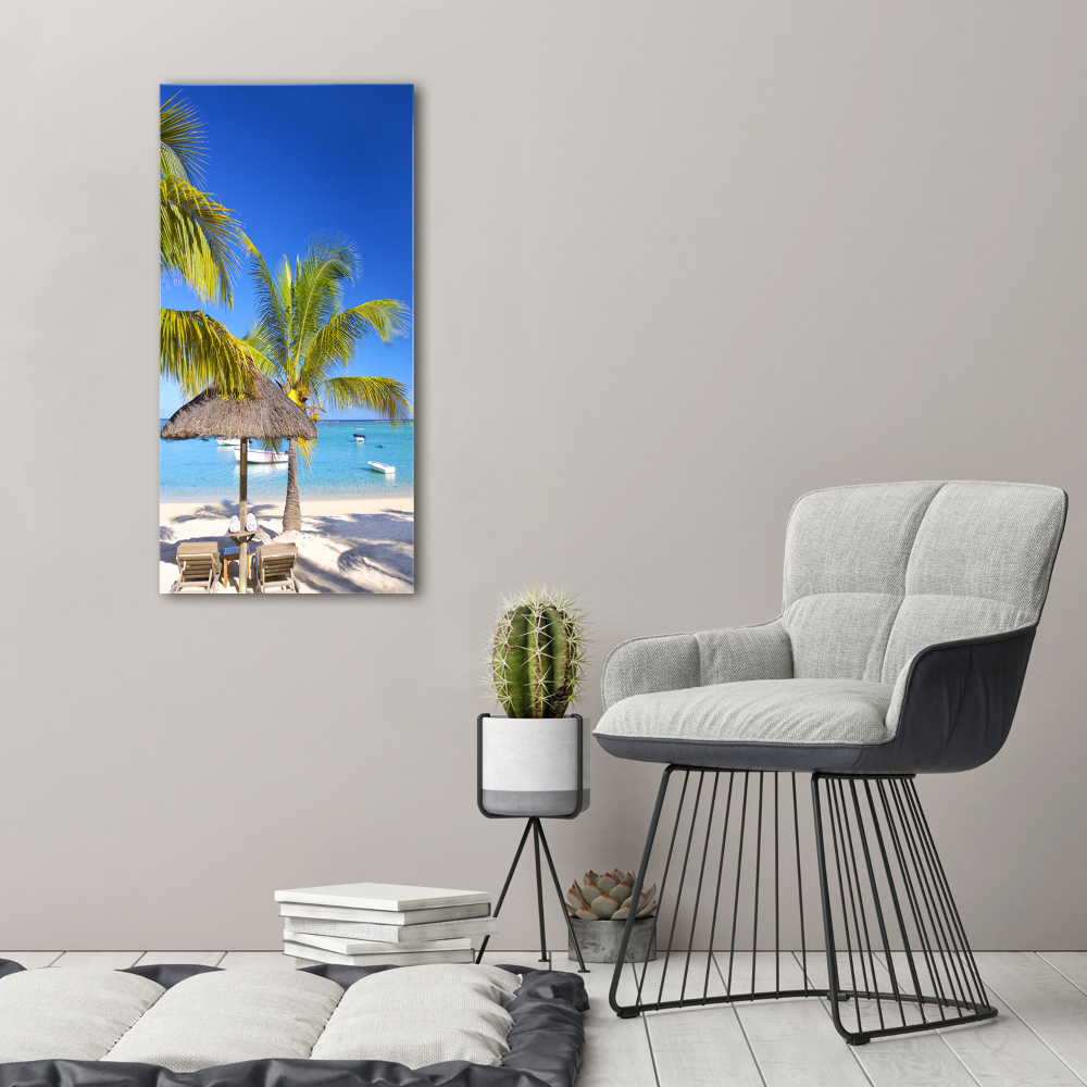 Acrylique tableau Plage tropicale