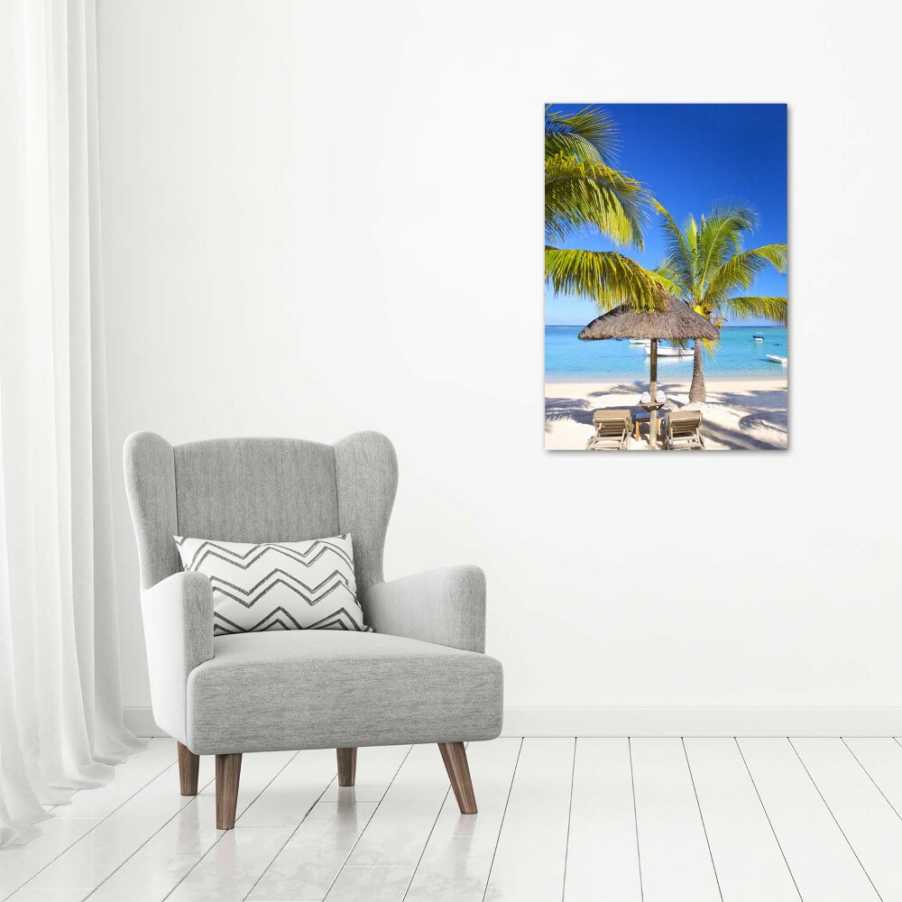 Acrylique tableau Plage tropicale