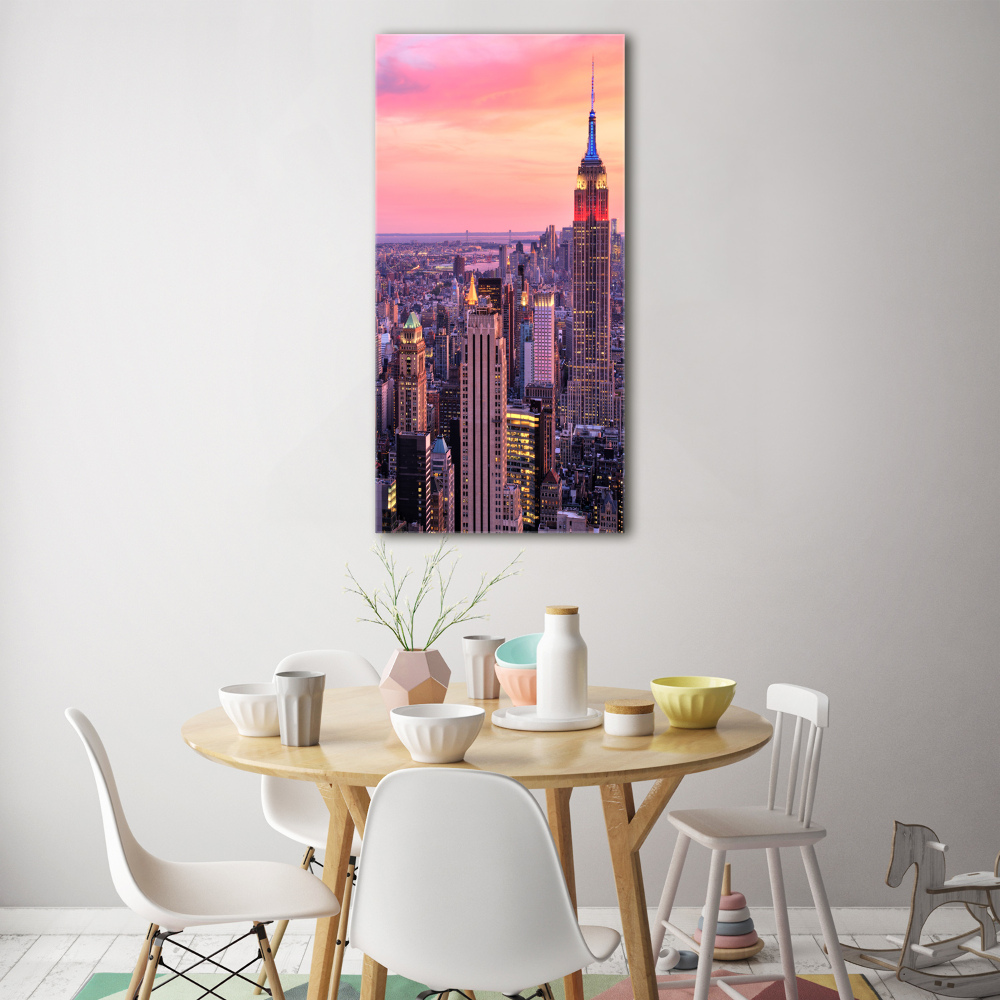 Tableau en acrylique New York ouest