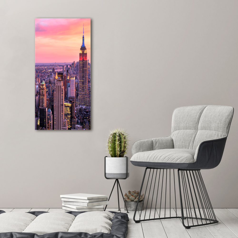 Tableau en acrylique New York ouest