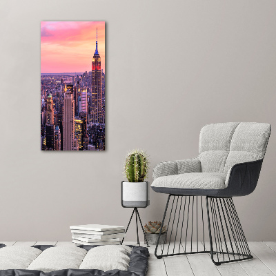 Tableau en acrylique New York ouest