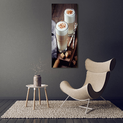 Acrylique tableau Café au lait