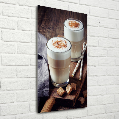 Acrylique tableau Café au lait