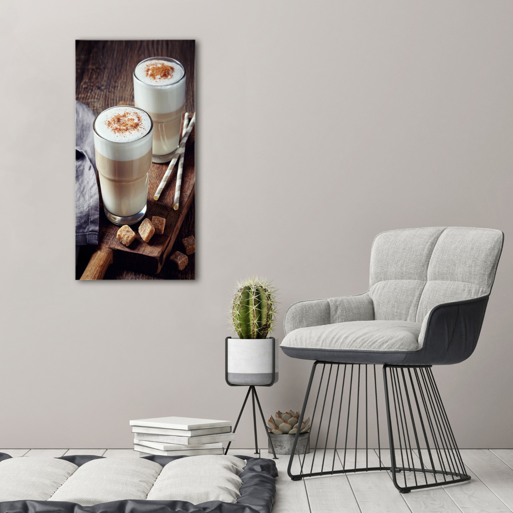 Acrylique tableau Café au lait