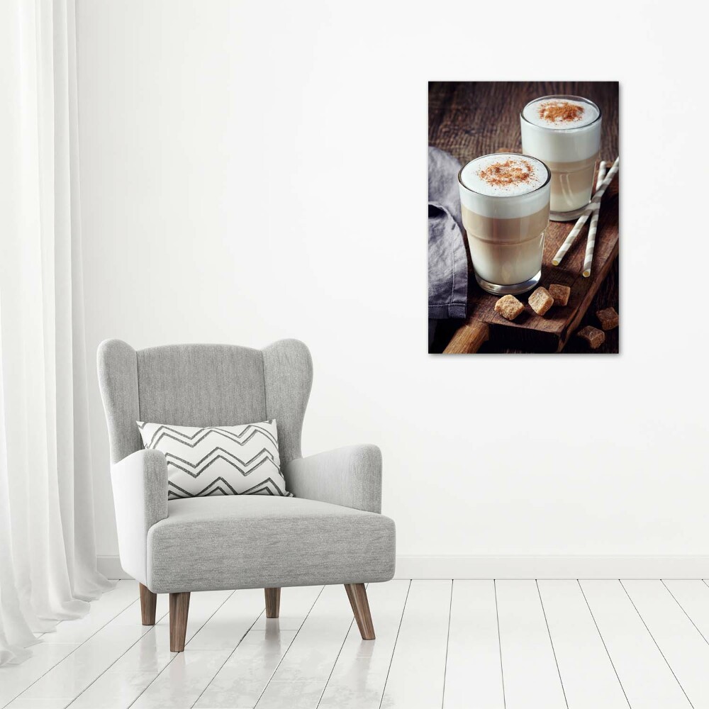 Acrylique tableau Café au lait