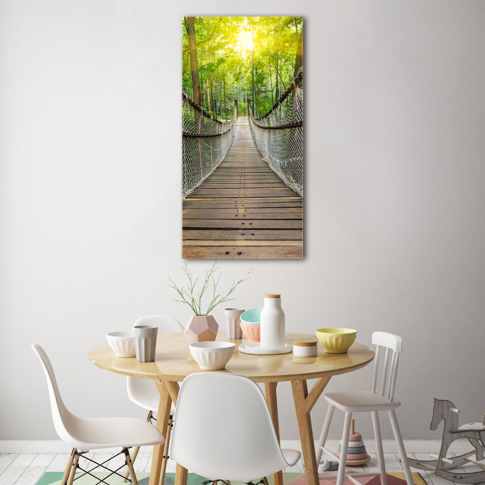 Tableau en acrylique Pont suspendu