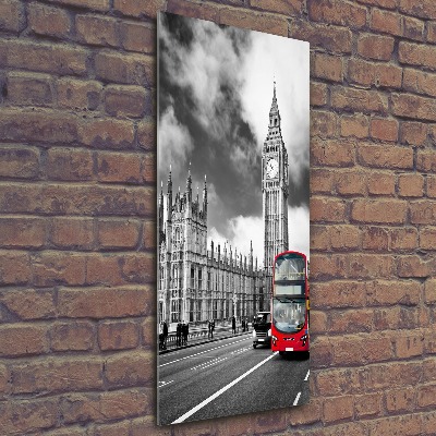 Tableau verre acrylique Big Ben Londres