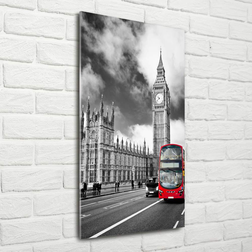 Tableau verre acrylique Big Ben Londres