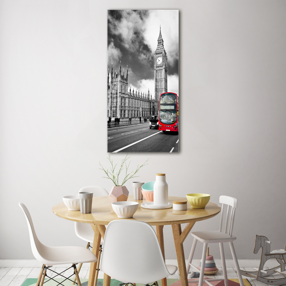 Tableau verre acrylique Big Ben Londres