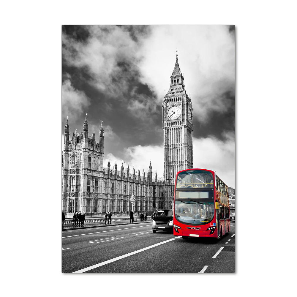 Tableau verre acrylique Big Ben Londres