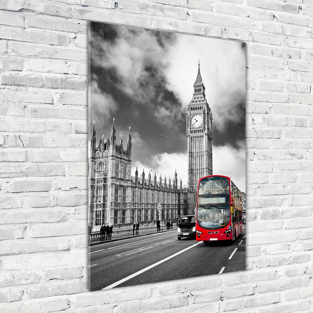 Tableau verre acrylique Big Ben Londres