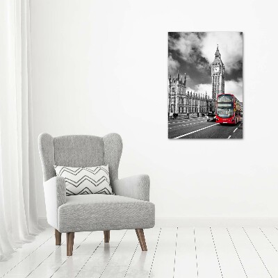 Tableau verre acrylique Big Ben Londres