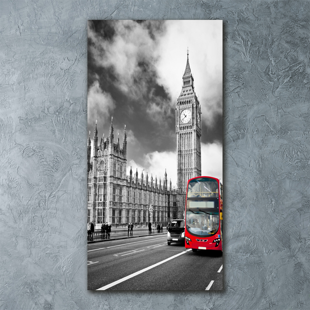 Tableau verre acrylique Big Ben Londres