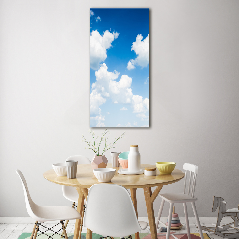 Acrylique tableau Nuages dans le ciel