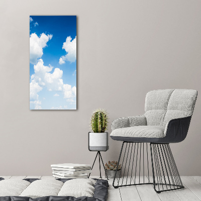 Acrylique tableau Nuages dans le ciel