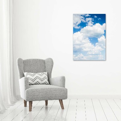 Acrylique tableau Nuages dans le ciel