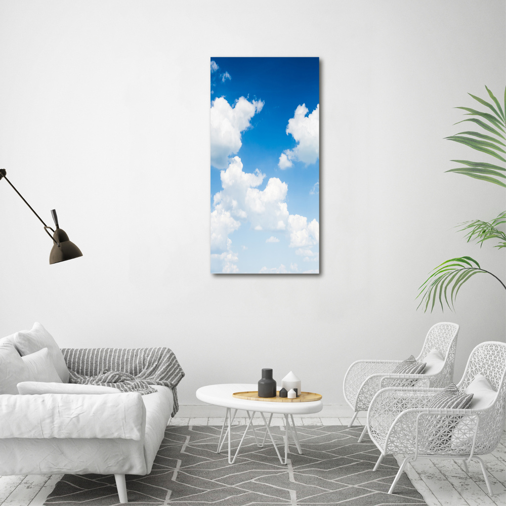 Acrylique tableau Nuages dans le ciel