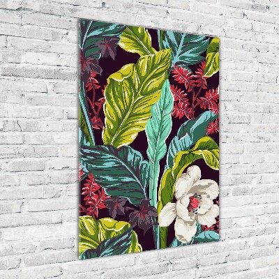 Tableau en acrylique Plantes tropicales