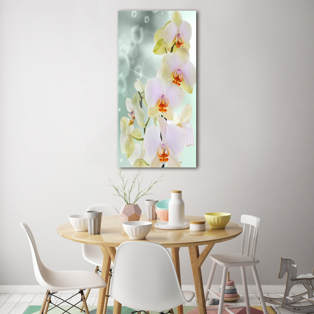 Tableau acrylique Orchidée