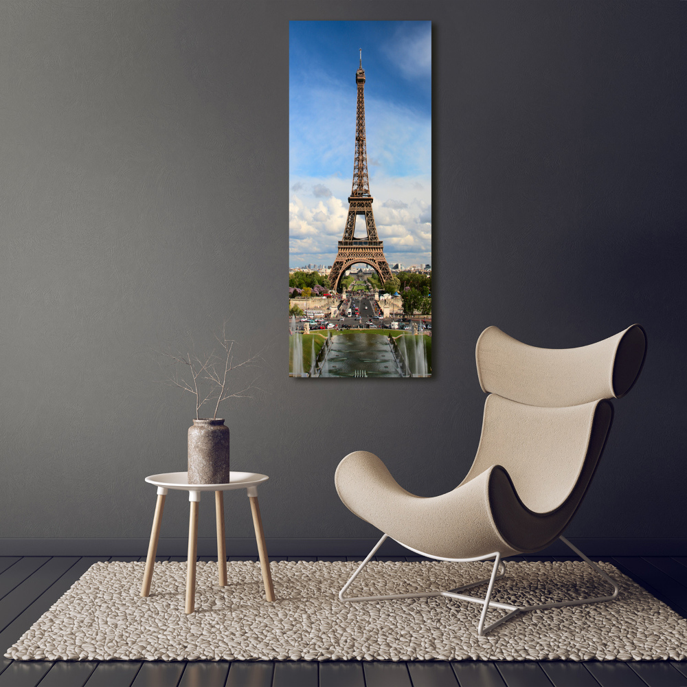 Tableau verre acrylique Tour Eiffel France