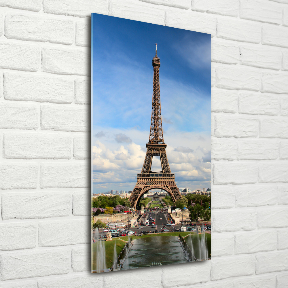 Tableau verre acrylique Tour Eiffel France