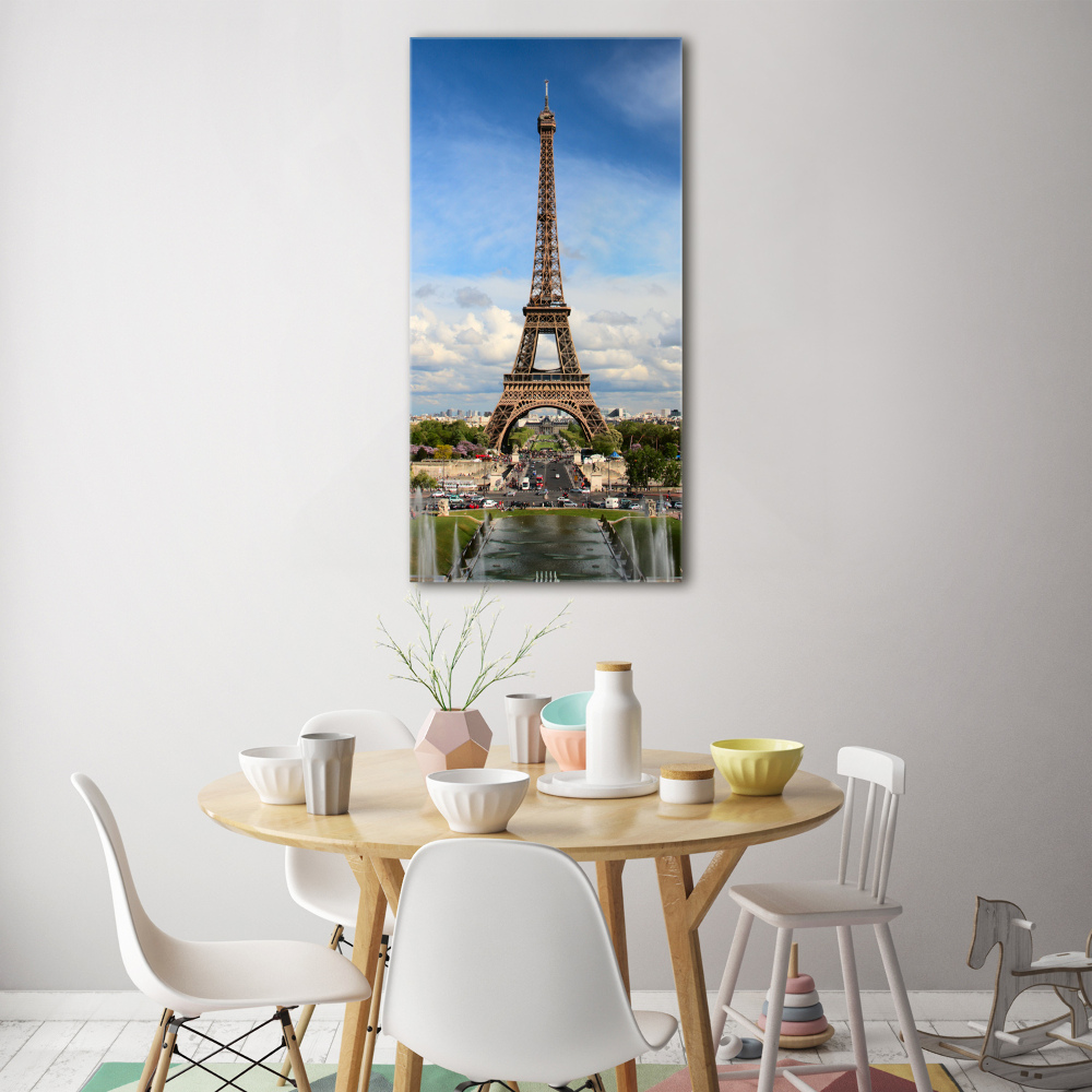 Tableau verre acrylique Tour Eiffel France