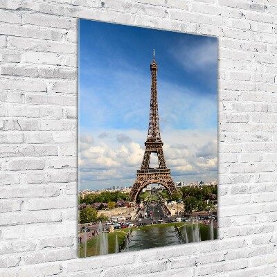 Tableau verre acrylique Tour Eiffel France