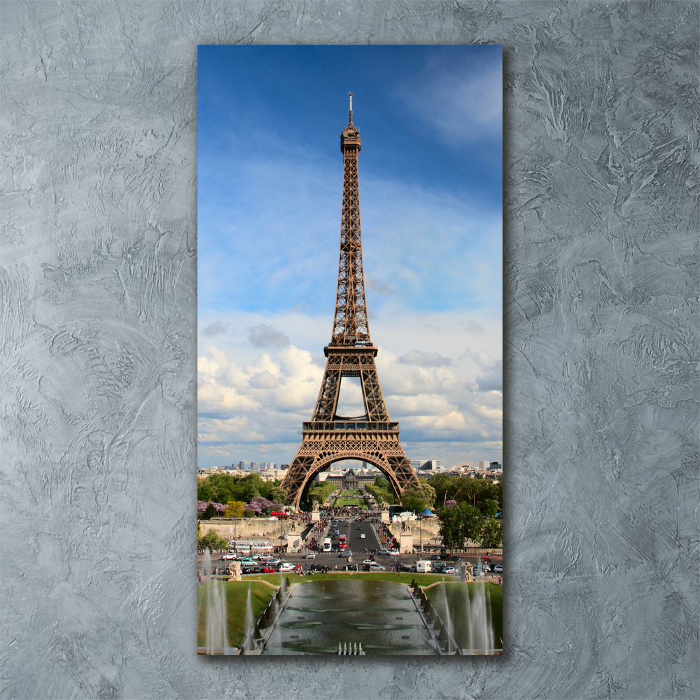 Tableau verre acrylique Tour Eiffel France