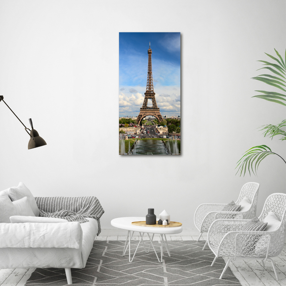 Tableau verre acrylique Tour Eiffel France