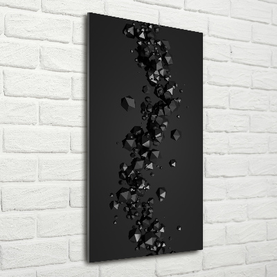 Tableau verre acrylique Abstrait 3D