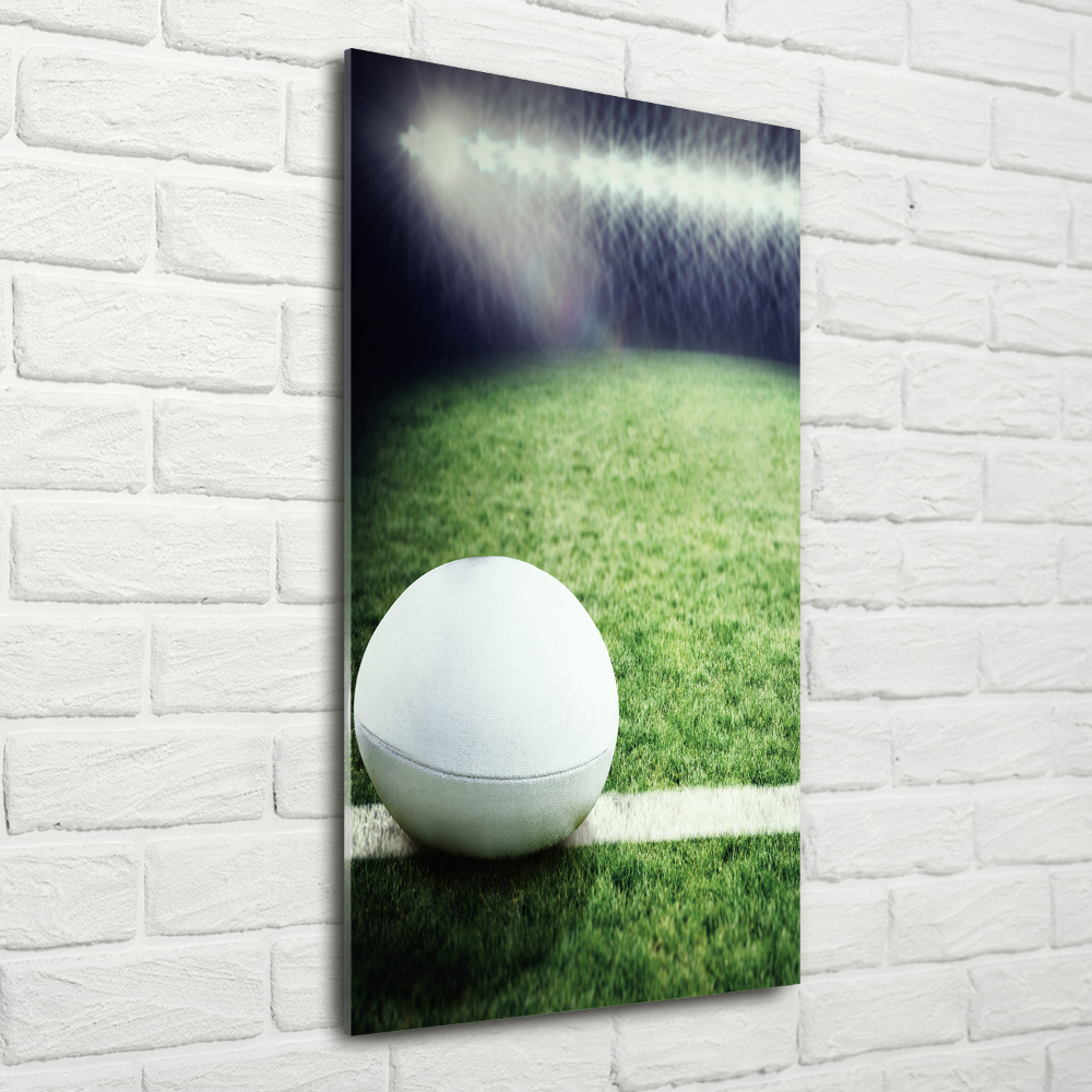 Tableau acrylique Ballon de rugby