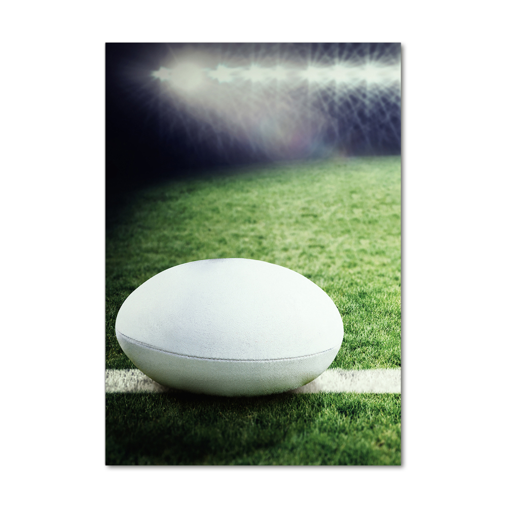 Tableau acrylique Ballon de rugby