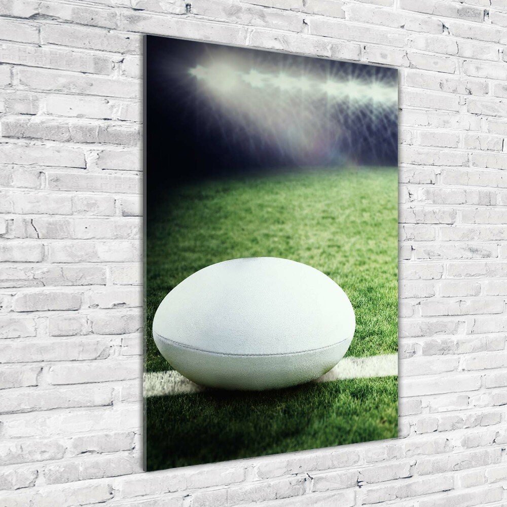 Tableau acrylique Ballon de rugby